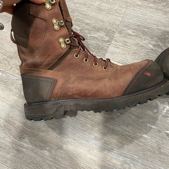 Red wing 3524 Safty Boots 7 Safety Toe Waterproof Work - Picture 1 of 6